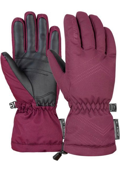 Xaviera R-Tex Xt Kadın Kayak Eldiveni Bordo
