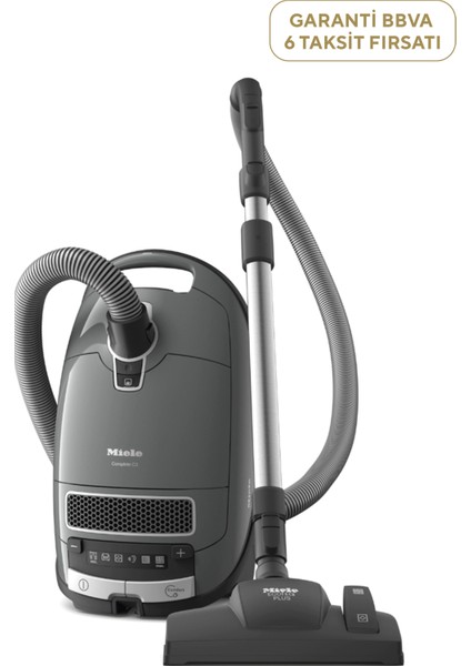 Complete C3 Silence Flex Graphit Gri Elektrikli Süpürge
