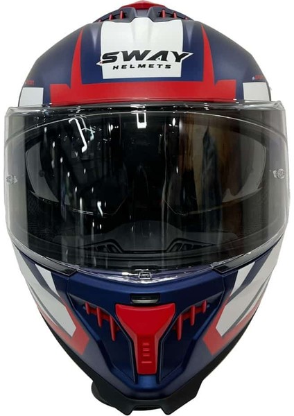Sw 865 Atos Blue White Red Kask