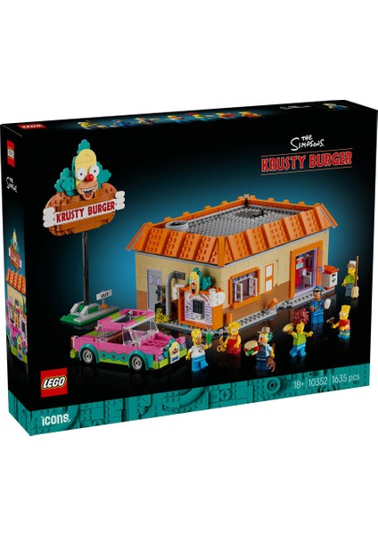 Lego® 10352 Icons The Simpsons™: Krusty Burger
