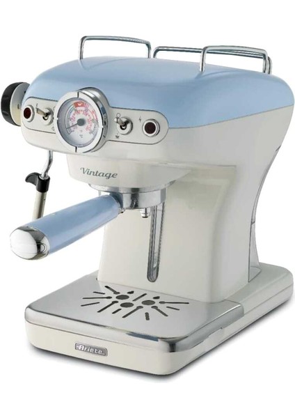 Vintage Mavi Espresso Kahve Makinesi