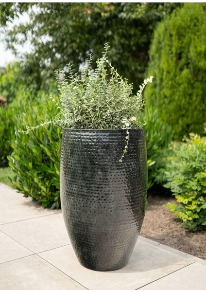 Thom Metal Siyah Saksı 44 cm fiyatları