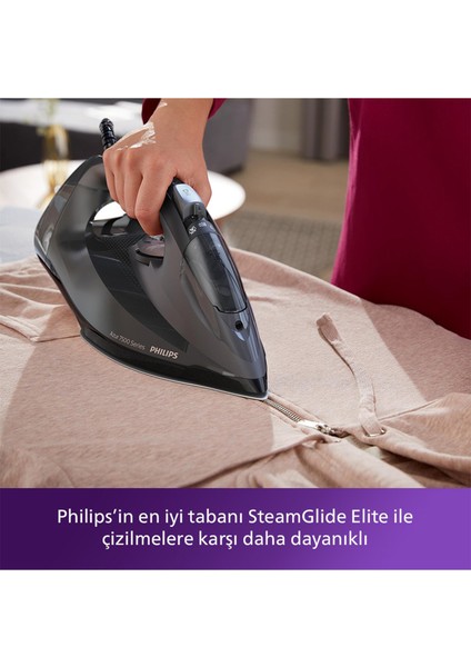 7500 Serisi DST7511/80 Siyah Buharlı Ütü modelleri