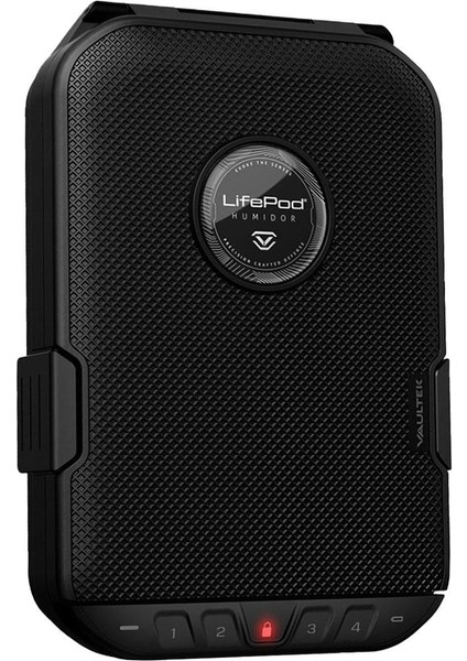 Lifepod 2.0 9's Siyah Seyahat Humidor Puro Kutusu