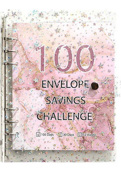 100 Zarf Mücadelesi Cilt Tasarrufu Nakit Zarflar Bütçe Planlama Pembe ile 5050'YI Kurtarın (Yurt Dışından) indirimleri