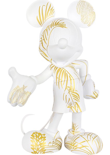 Star Style Mickey Beyaz Gold Heykel