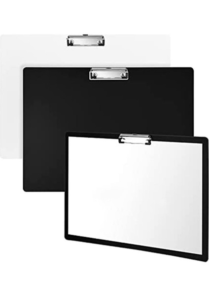 2'li Paket A3 Pano Manzara Yazı Tahtası Klipsli ve Askılı Delikli Ofis Mutfak Atölyesi (Yurt Dışından)