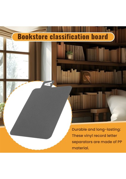 78 Adet Vinil Plak Bölücüler DVD Alfabetik Az Düzenleyici Alfabe ile (Yurt Dışından) indirimleri
