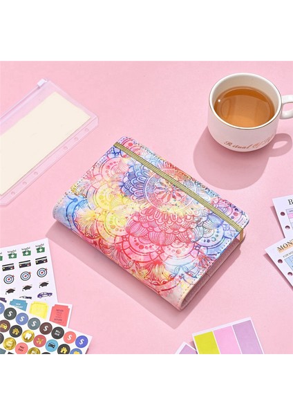 Set A6 Bütçe Klasörü, Fermuarlı Zarflı Klasör, Para Planlayıcı Klasörü, Nakit Için Para Düzenleyici, Klasör, C (Yurt Dışından)