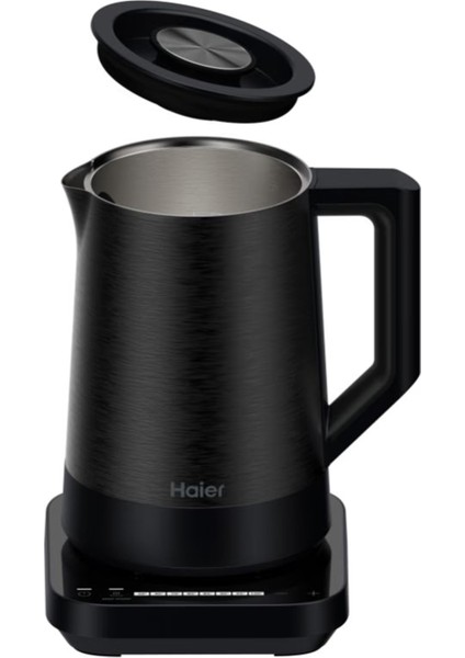 HKE5A 011 Siyah Paslanmaz Çelik Kettle Su Isıtıcısı