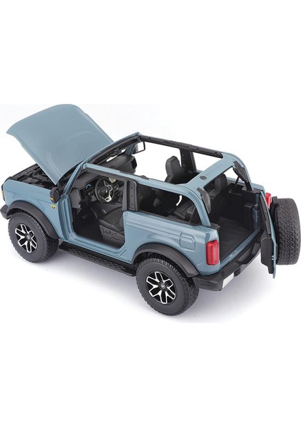 Ford Bronco Badlands 2021 1/18 Mavi Model Araba