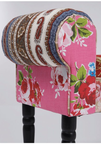 Wing Patchwork Kırmızı Bench