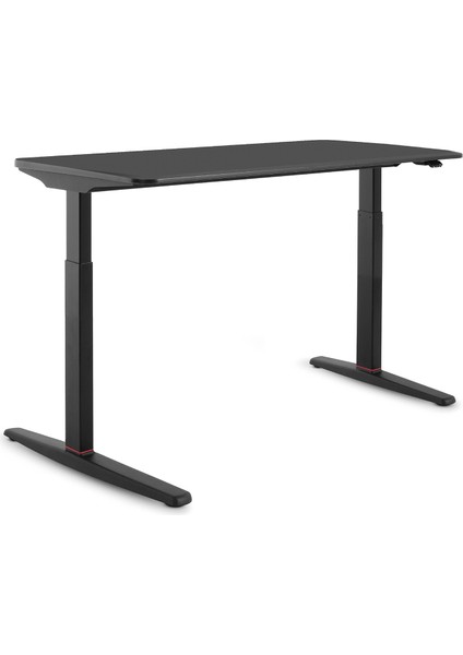 U-Do Sit&stand Yükseklik Ayarlı Hafızalı Bluetooth Kumandalı Siyah Çalışma Masası