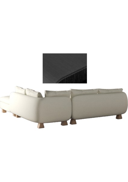 Duck Ekru Köşe Takımı 290 x 85 cm