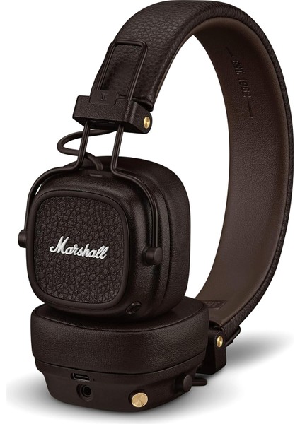 Major V Kahverengi Kulak Üstü Bluetooth Kulaklık