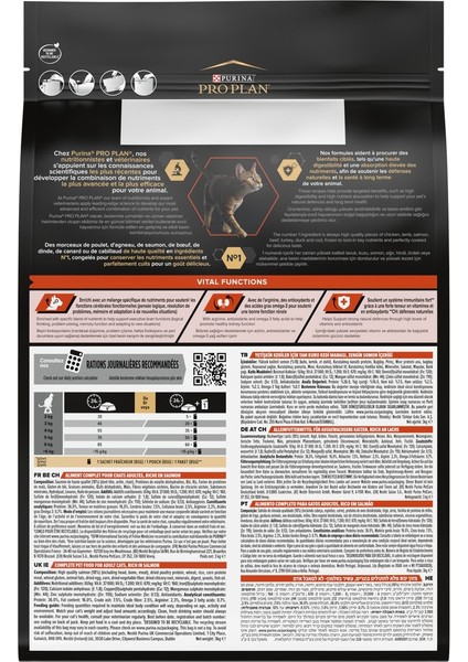 Somon ve Pirinçli Yetişkin Kedi Maması 10kg modelleri
