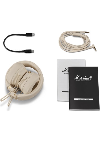 Major V Krem Kulak Üstü Bluetooth Kulaklık