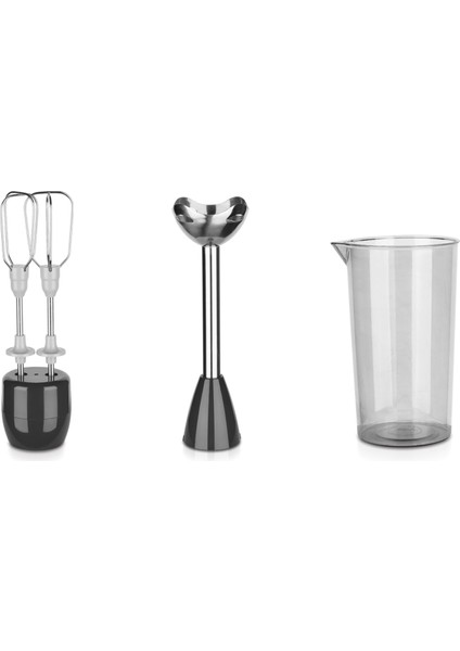 Functionall 2843H Antrasit 5 Fonksiyonlu Mutfak Robotu 1700W fiyatları