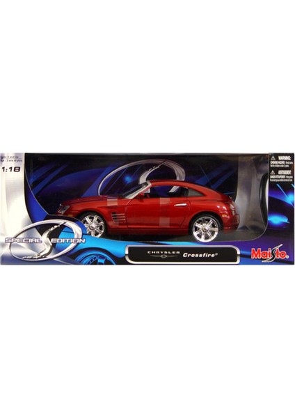 Chrysler Crossfire 1:18 S/e Kırmızı Model Araba