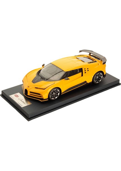 1:18 2023 Smart Bugatti Centodieci Production Version Sarı Model Araba
