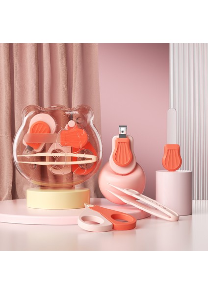 Anti-Pinch Bebek Tırnak Bakım Seti 4 Parça (Yurt Dışından)