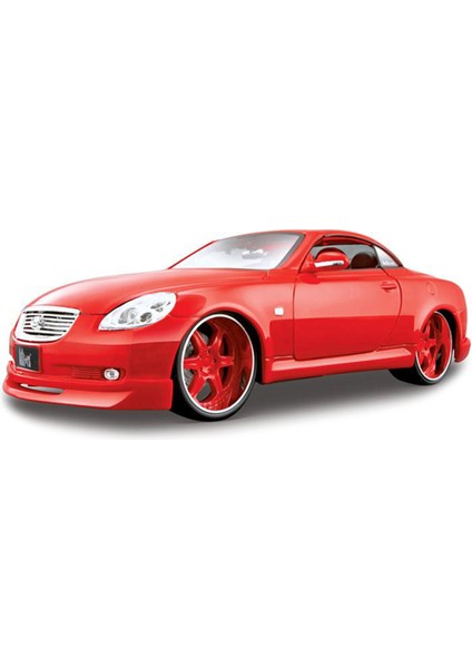 Lexus Sc 430 Diecast 1:18 Allstars Kırmızı Model Araba
