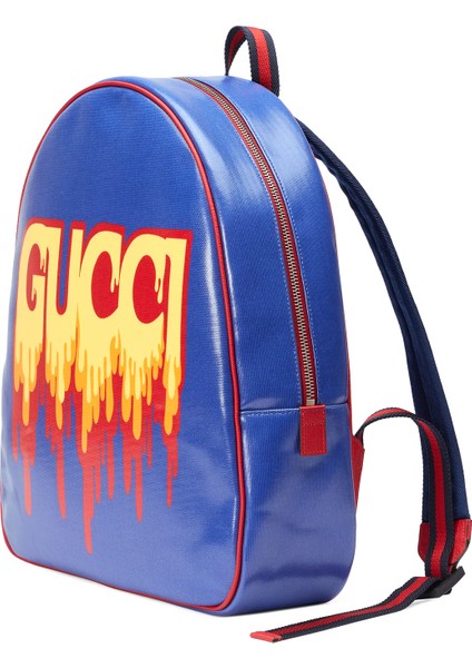 Lacivert Logolu Unisex Çocuk Sırt Çantası