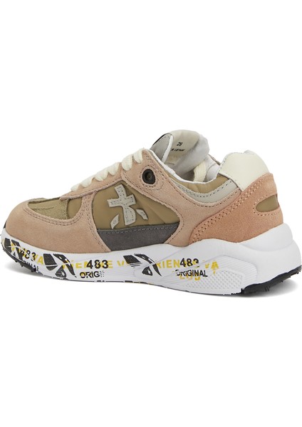 Robin Bej Unisex Çocuk Deri Sneaker