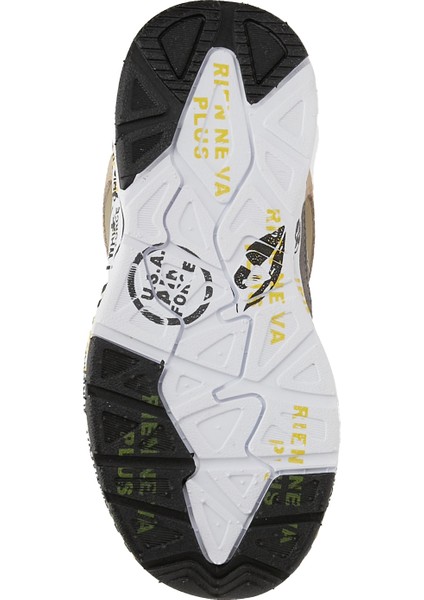 Robin Bej Unisex Çocuk Deri Sneaker