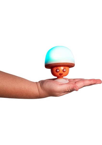 Mega Mush Kırmızı Işıklı Bluetooth Hoparlör