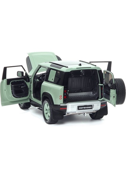 1:18 Land Rover Defender 90 2023 – 75TH Limited Edition Yeşil Model Araba fırsatları