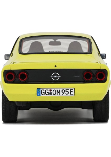 Elektromod 1:18 2021 Opel Manta Gse Sarı Model Araba