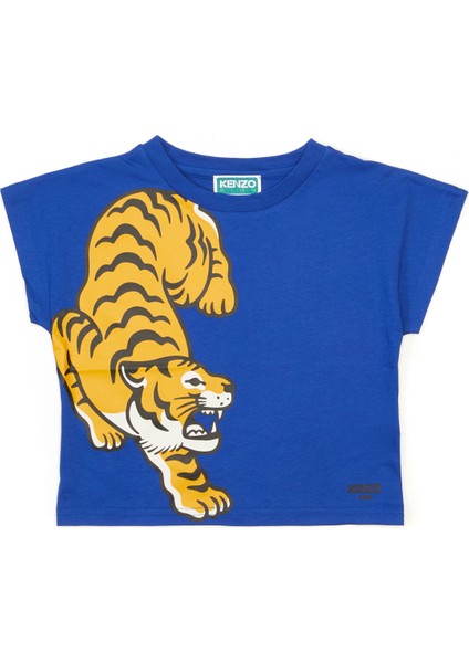 Mavi Erkek Çocuk T-Shirt