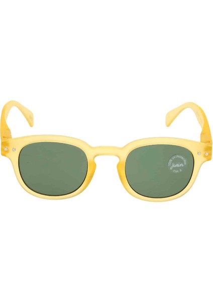 Junior Sun C Sarı Unisex Çocuk Güneş Gözlüğü