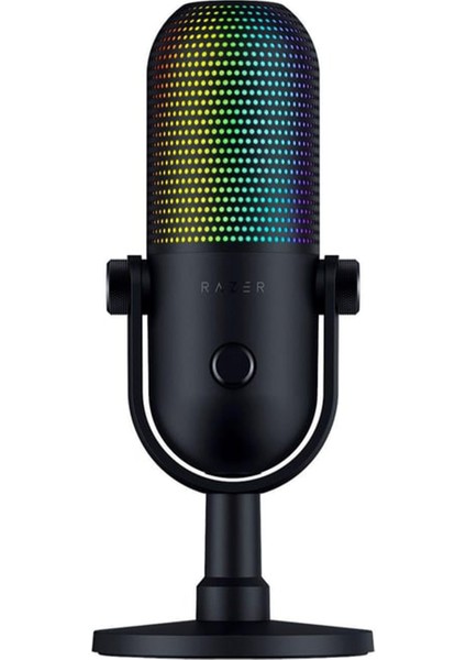 Seiren V3 Chroma Siyah Rgb Kablolu Mikrofon RZ19-05060100-R3M1