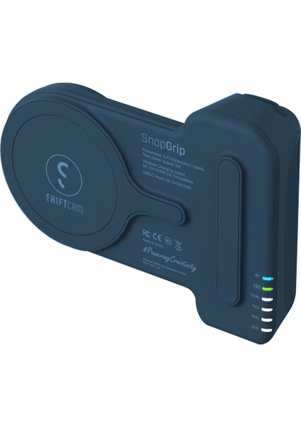 Snapgrip Magsafe Uyumlu 2000 Mah Powerbank Entegre Mavi iPhone Fotoğraf ve Video Çekim Aparatı fiyatları