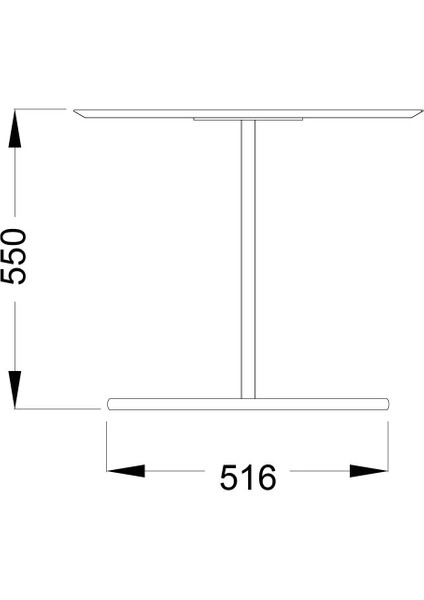 Sema Siyah Metal Yan Sehpa 55X64 cm fiyatları