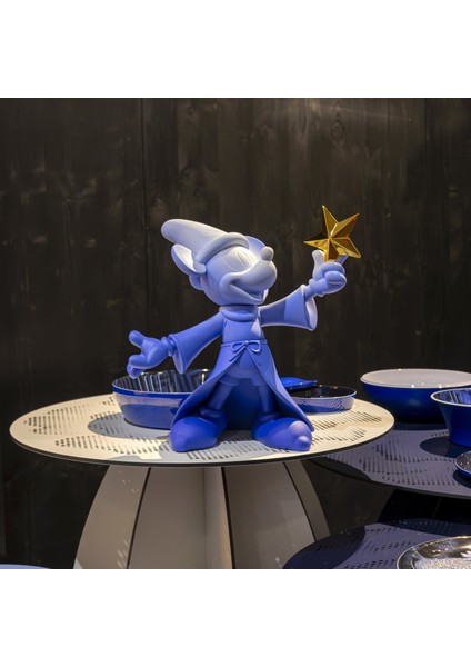 Mickey Fantasia Mavi Gold 30 cm Heykel fırsatları