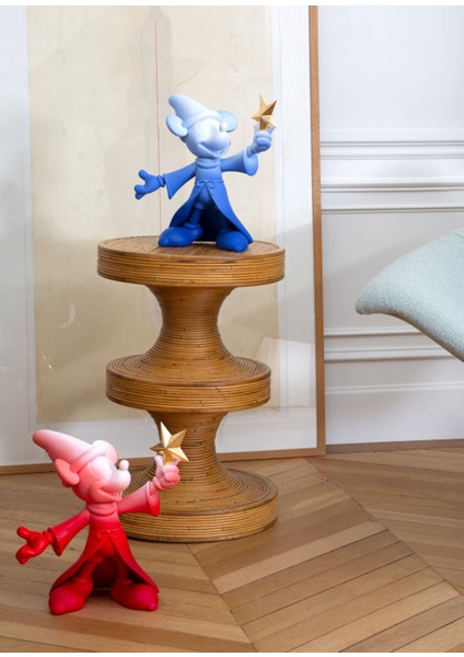 Mickey Fantasia Mavi Gold 30 cm Heykel indirimleri
