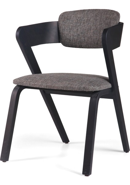 Tango Gri Ahşap Sandalye