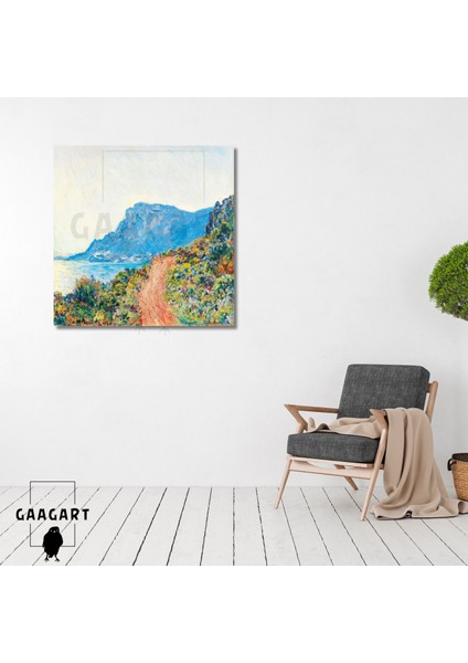 Kare Kanvas Ünlü Eserler Claude Monet Monacco