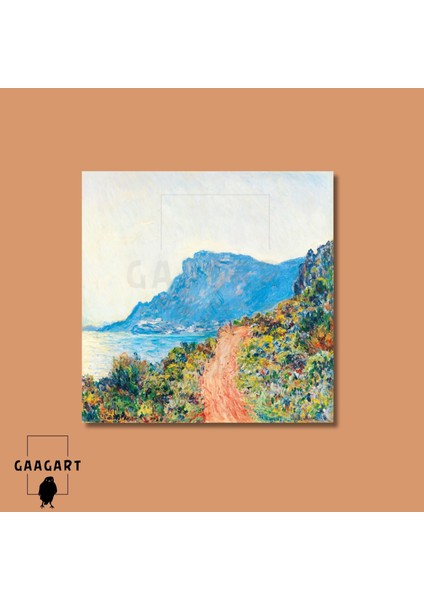 Kare Kanvas Ünlü Eserler Claude Monet Monacco modelleri