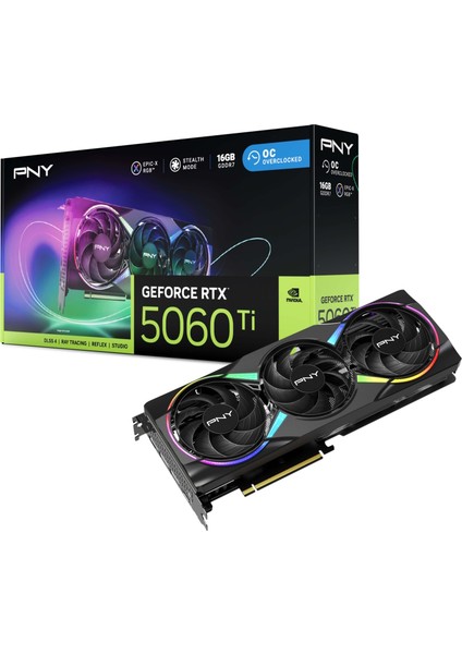 Geforce Rtx® 5060TI 8gb Gaming Epıc-X Rgb™ Triple Fan Overclocked Edition Dlss 4