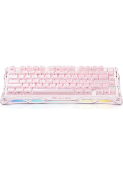 Mercury K1 Rgb Special Edition Pembe Kablosuz Mekanik Gaming Klavye