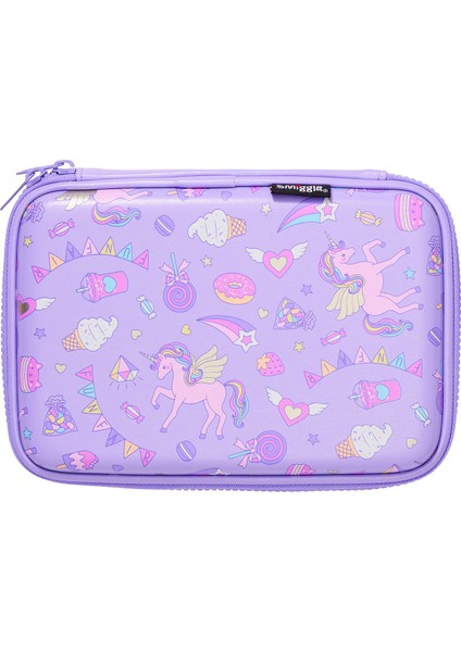 Fun Fair Lila Unicorn Desenli Kalem Kutusu
