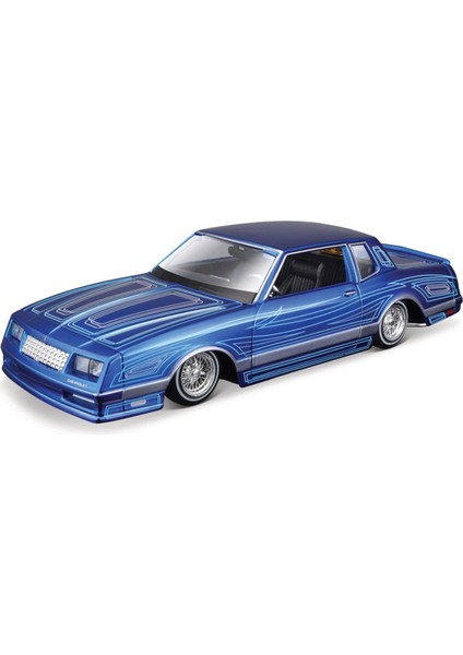 1/24 1986 Chevrolet Monte Carlo Ss Mavi Model Araba