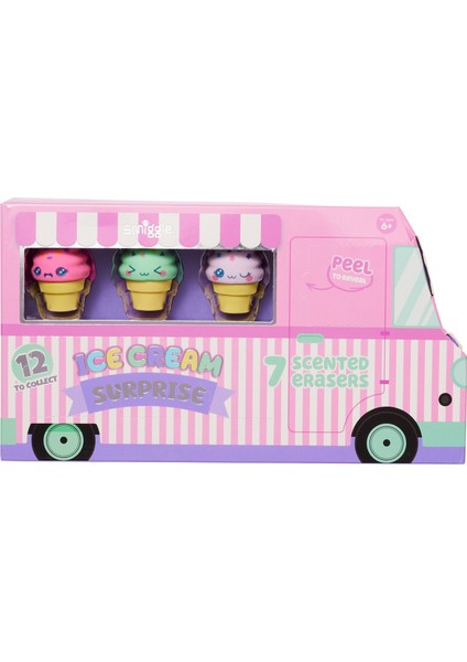 Icecream Surprise Pembe 7'li Silgi Seti