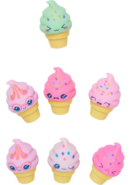 Icecream Surprise Pembe 7'li Silgi Seti
