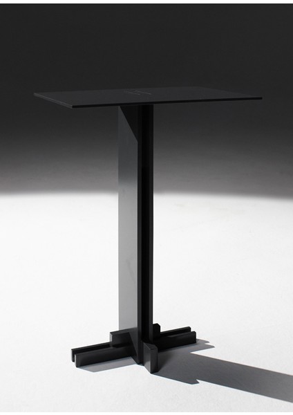 Apex Siyah Metal Sehpa