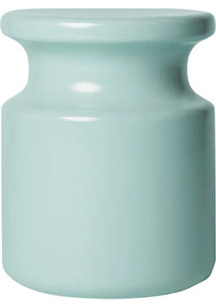 Brezza Mat Mint Porselen Tabure Sehpa